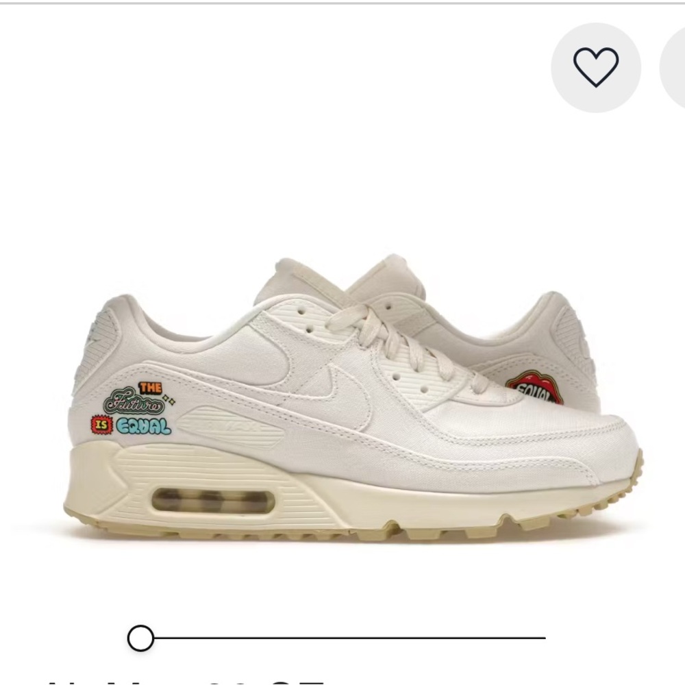 Nike Women's Sneakers in Cream and Tan